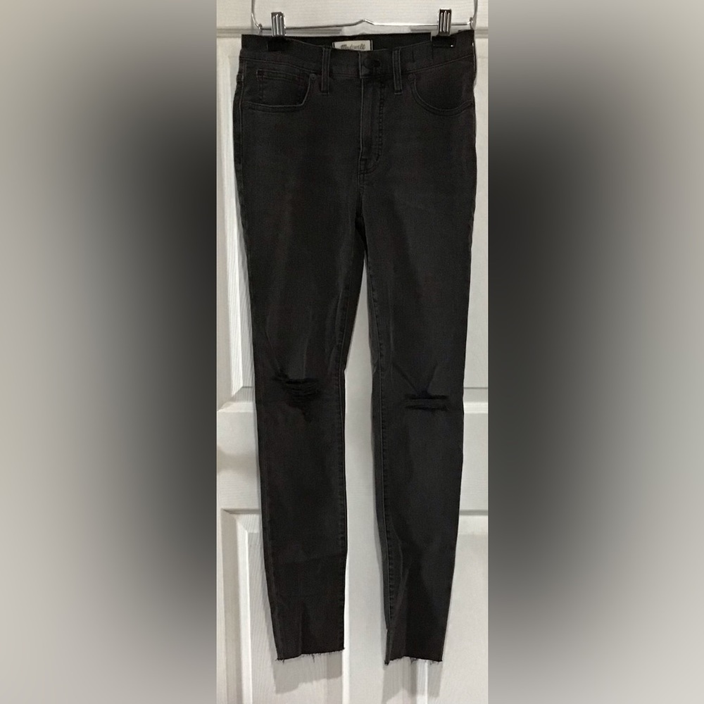 MADEWELL 9” MIDRISE SKINNY JEANS, SIZE 27T, NWT